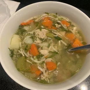 Organic Homemade Chicken Noodle Soup!