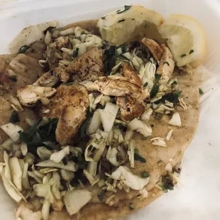 Grilled Chicken Burrito