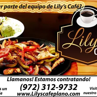 a plate of food and a cup of coffee