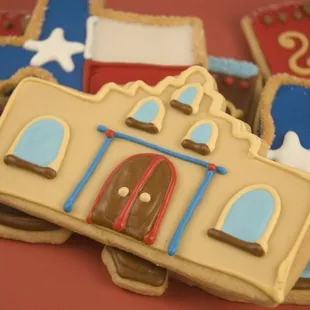 Texas Theme Cookies