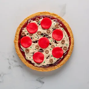 Pizza Cookie Cake