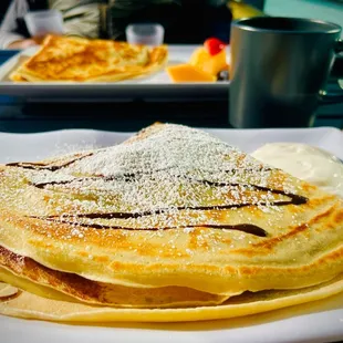 Banana and Nutella Crepe