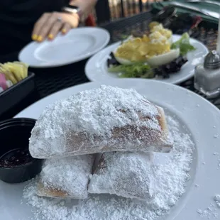 Deviled Eggs  Beignets