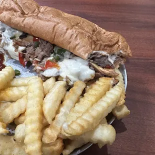 Philly Cheesesteak yum!