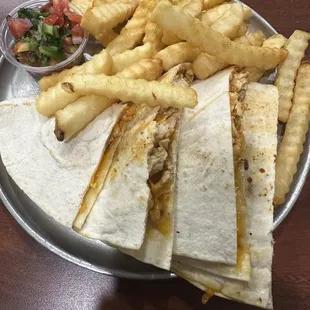 Chicken Quesadilla.... Delicious