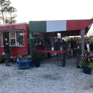 Little Lily's during the post rocket launch dinner rush