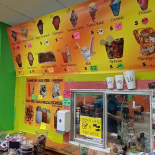 an ice cream shop