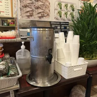 Complementary Iced Tea