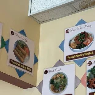 chicken wings and fried chicken, menu