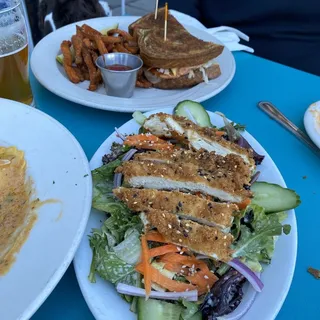 Sesame Crusted Chicken Salad