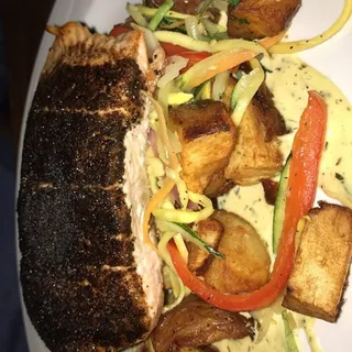 Hickory Charred Salmon