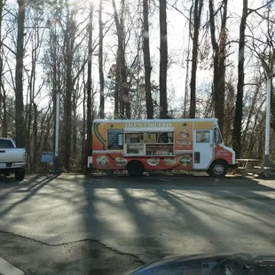 Authentic Latin cuisine, as stated on the truck. Hit the spot for lunch today!