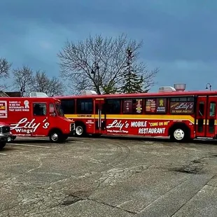 Lilys Catering Vehicles Lineup
