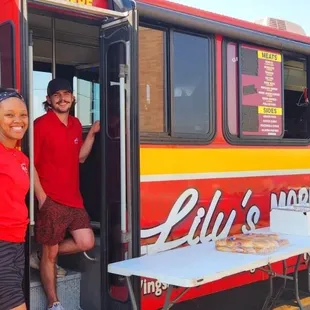 Our happy staff ready to perform