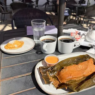 Peruvian Beef Empanada and Tamale