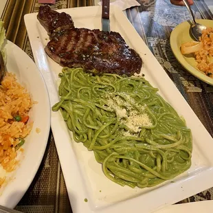 pasta dish, pasta, food
