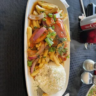 Chicken,  Saltado de Pollo