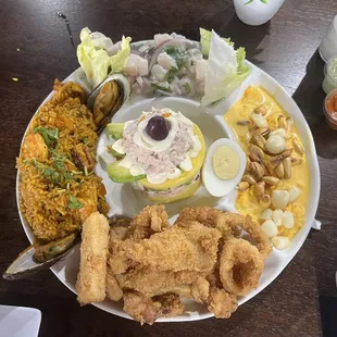 Sampler platter