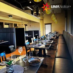 interior, sushi and sashimi
