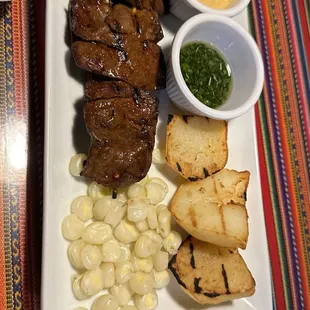 Beef heart with chimchimchuuri yum!