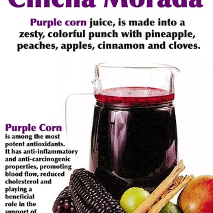 Lima - Peruvian Food's Chicha Morada!