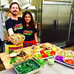 Lima Peruvian Food Team, at your service! :) Order online by Uber Eats, DoorDash, Caviar, GrubHub and EZCater!