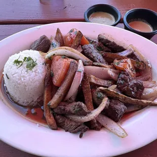 Lomo Saltado!  The best!!!!