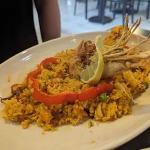 Seafood Paella