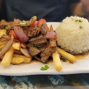 steak, food