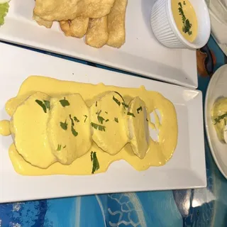Yuca a La Huancaina