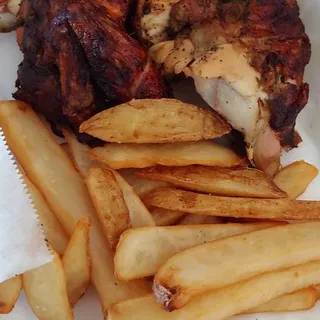 1/2 Chicken with 2 Sides