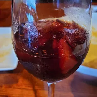 Sangria- 1 is good. 2 will get you right