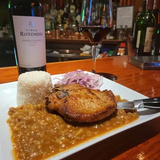 Carapulcra con Chuleta