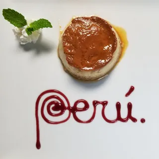 Flan de Lucuma