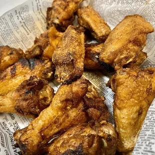 bbq chicken, fried chicken, chicken wings, chicken wings and fried chicken, food, poultry, chicken, fried chicken wings, bbq wings