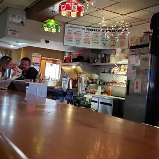 sushi and sashimi, interior