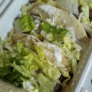 Steak tacos