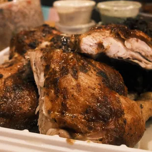 whole chicken (chopped)