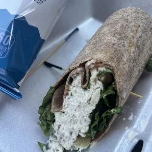 Hawaiian Chicken Wrap