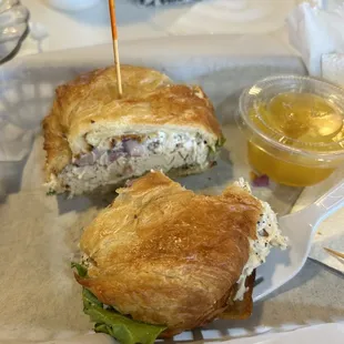 Gourmet Chicken Salad Croissant