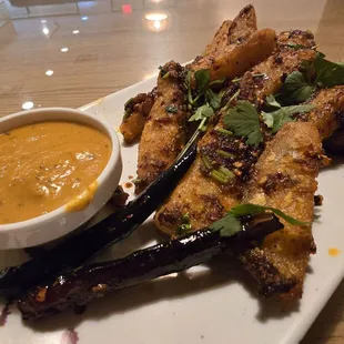 Mustang Alu (spicy Nepali fries)