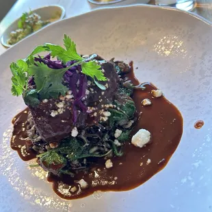 Braised Mole Short Rib