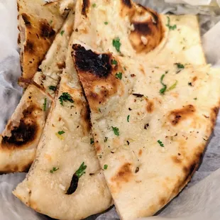 Garlic/Bullet Naan. $3.99. Plain naan, infused with garlic and brushed with butter.