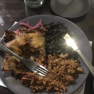 The Mole Enchiladas Entrée
