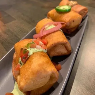 Mini Chimichangas