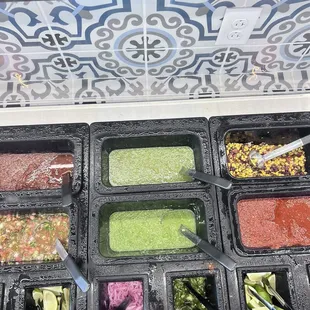 Salsa bar