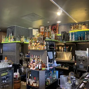 The bar at Lime