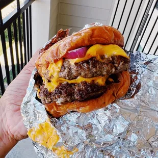 Double Cheeseburger Burger - AMAZING
