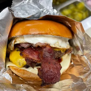 Fatty Patty with Egg