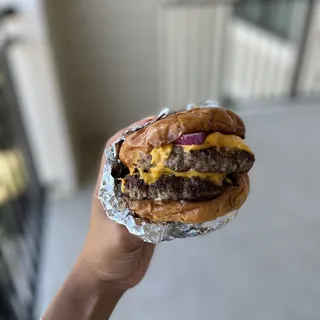 Double Cheeseburger Burger
